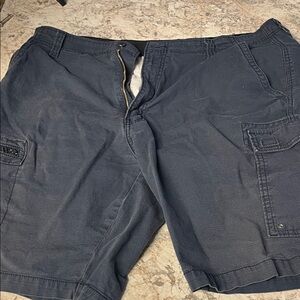 Men's Navy Cargo Shorts